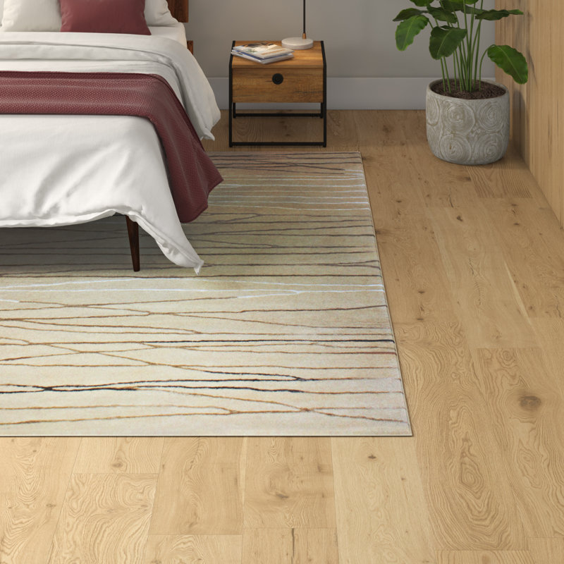 Lou HandTufted Wool Ivory Area Rug & Reviews AllModern